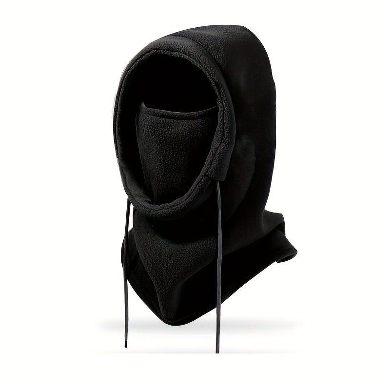 Outdoor Winter Thermal Neck Warmer Balaclava Face Mask Fleece Hood Hat Snood Windproof Keep Warm Cy 4