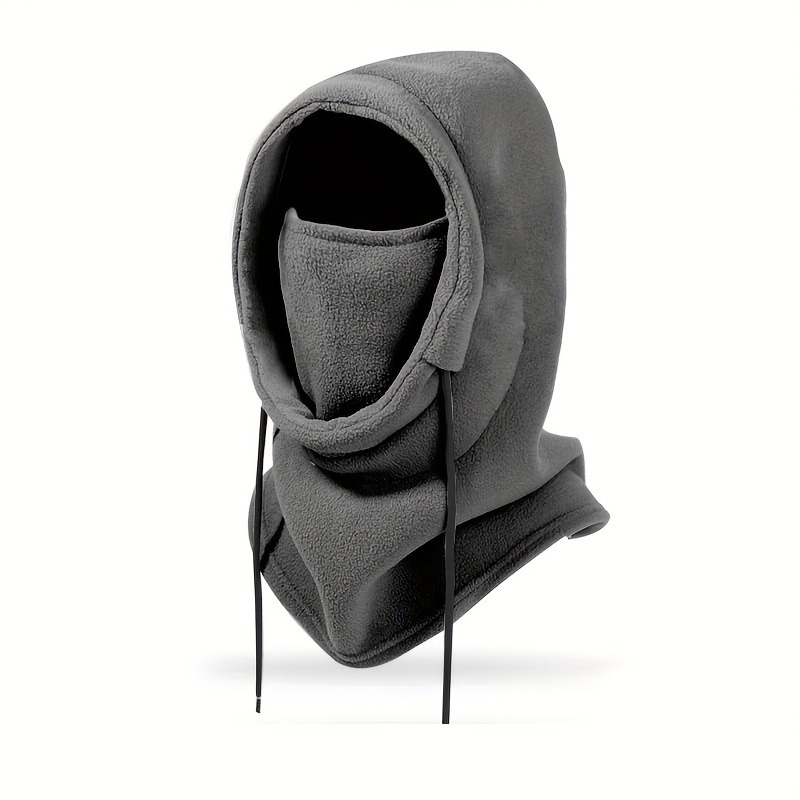 Outdoor Winter Thermal Neck Warmer Balaclava Face Mask Fleece Hood Hat Snood Windproof Keep Warm Cy 5