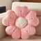 Soft Plush Daisy Flower Pillow Cozy Decorative Cushion For Bed And Sofa White Pink Floral Design Fo 5