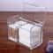 Waterproof Transparent Makeup Holder Dustproof Storage Container For Cotton Pads Plastic Cosmetic S 0