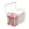 Waterproof Transparent Makeup Holder Dustproof Storage Container For Cotton Pads Plastic Cosmetic S 1