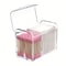 Waterproof Transparent Makeup Holder Dustproof Storage Container For Cotton Pads Plastic Cosmetic S 1