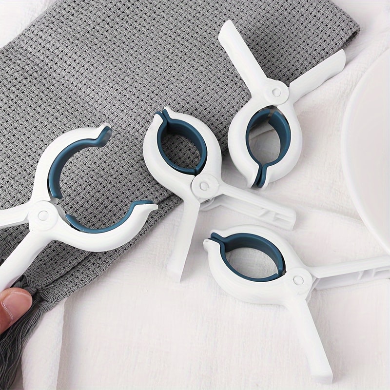 Beach Towel Clips HeavyDuty Plastic Clothes Pins Quilt Drying Clips 4