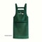Durable Kitchen Apron With Zipper And Large Pocket AbrasionResistant Workwear For Men Women 6