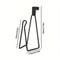 Easy Install Wrought Iron OvertheTank Toilet Paper Holder Wall Mount Tissue Roll Hanger Bathroom Ac 4