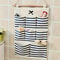 Linen Hanging Organizer With Multi Pockets Wall Mounted Closet Storage For Efficient Room Organizat 1