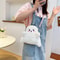 Personalized Doll Plush Backpack for Women, Halloween Cute Ghost Cartoon Kawaii Backpack for Girls, Single Backpack Bag