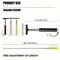 Telescopic Car Rearview Mirror Wiper Blade Defogger Brush Auto Glass Cleaning Tool With Soft Handle 2
