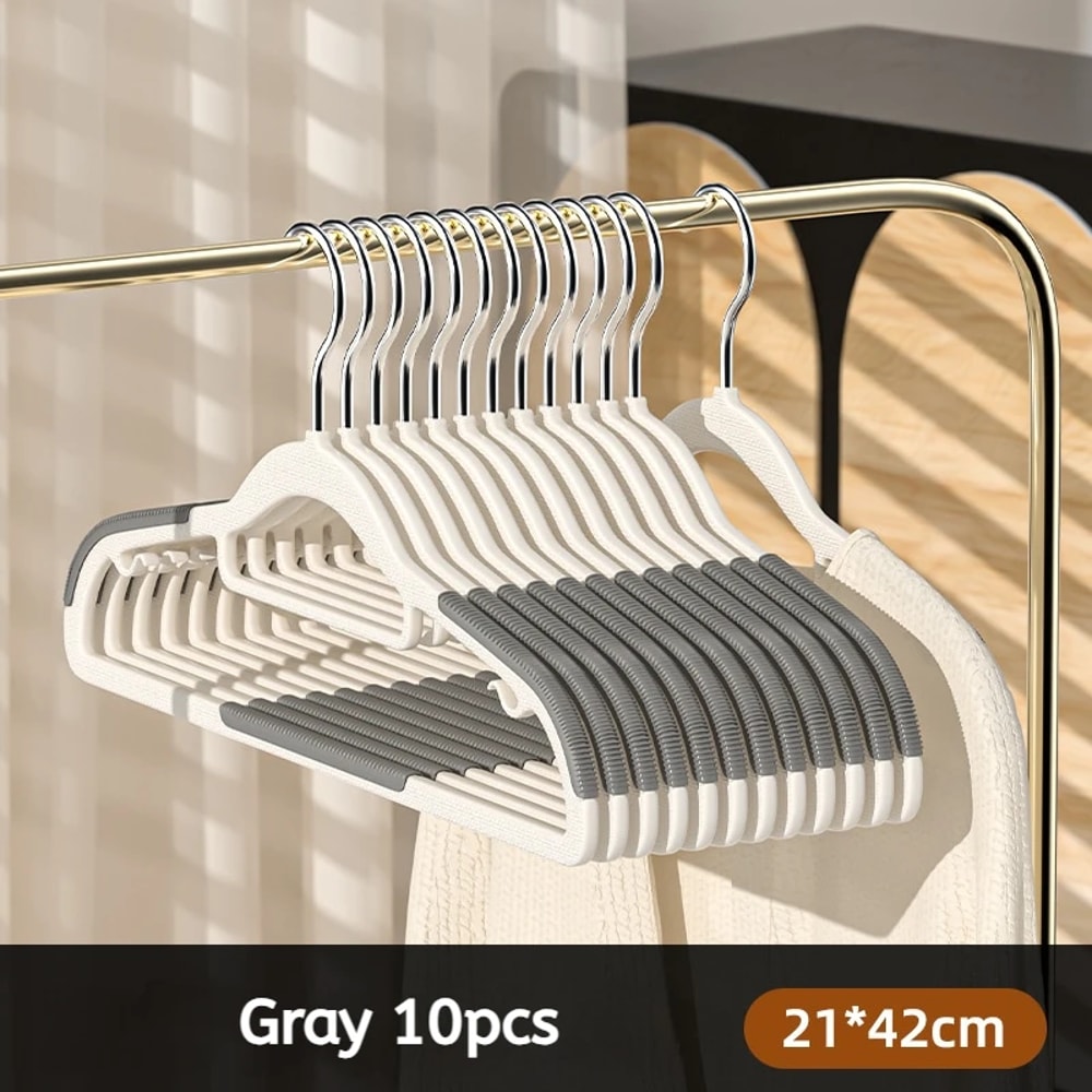 AntiSlip Multifunctional Household Hanger For Bedroom Clothes Wardrobe Wet And Dry Use 6