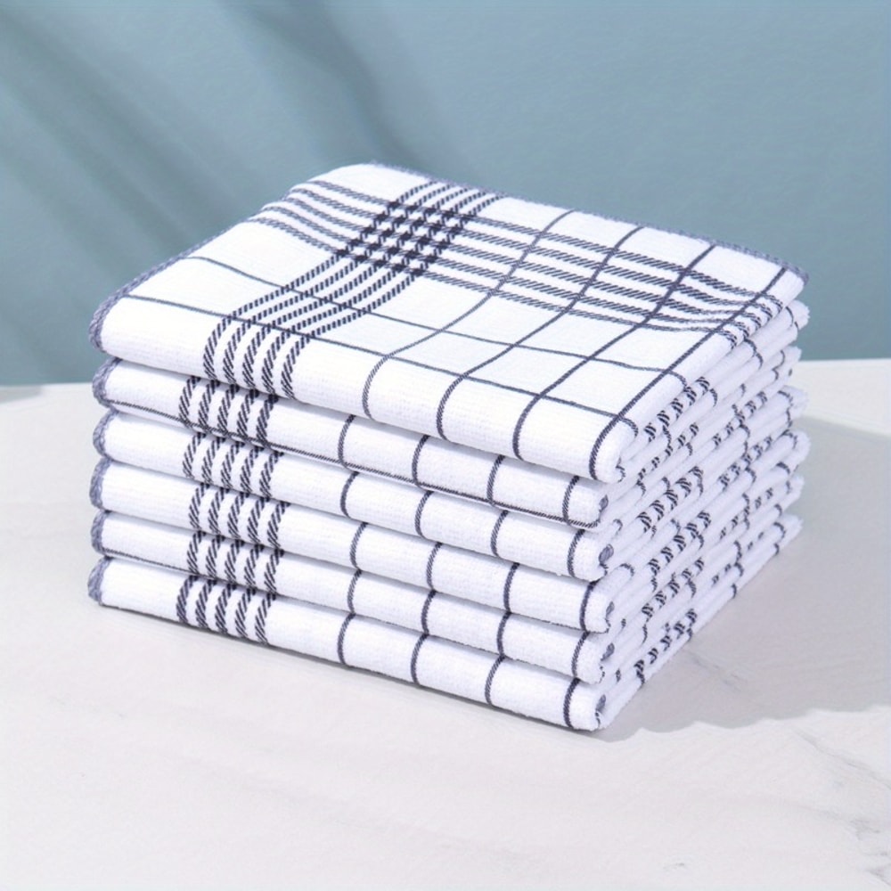 QuickDry Kitchen Towels Super Absorbent LintFree Dish Cleaning Cloths 5
