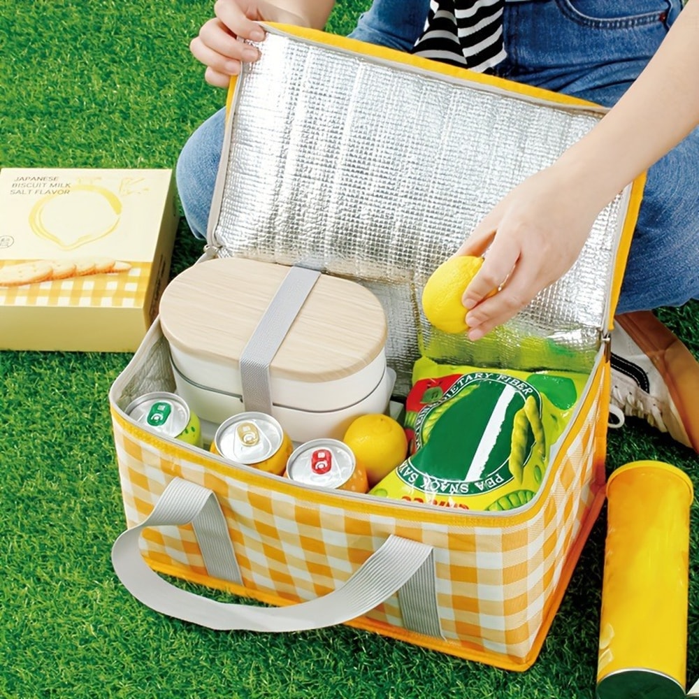 Waterproof Large Insulated Picnic Tote Bag Travel Camping Basket MultiPurpose Storage 1