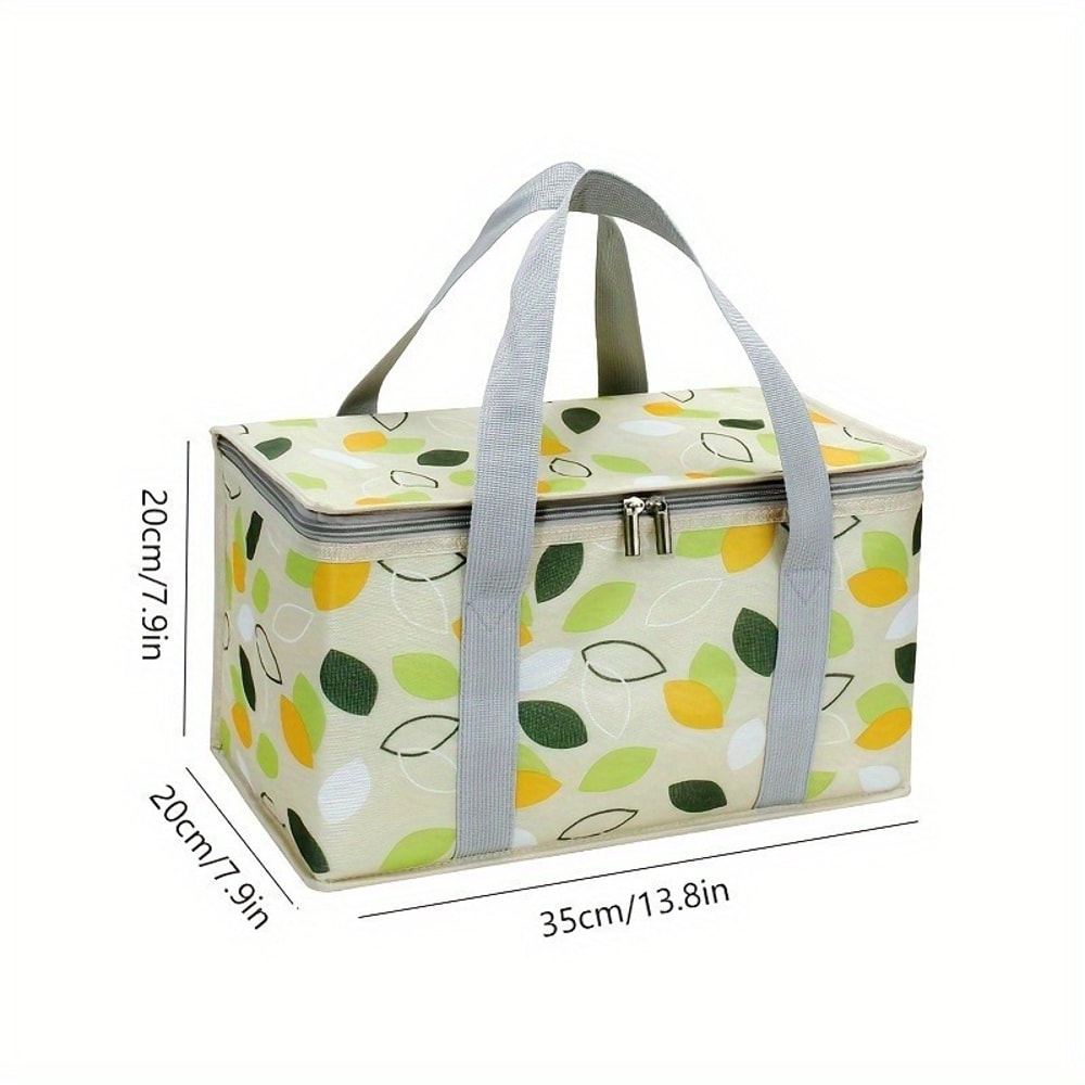 Waterproof Large Insulated Picnic Tote Bag Travel Camping Basket MultiPurpose Storage 4