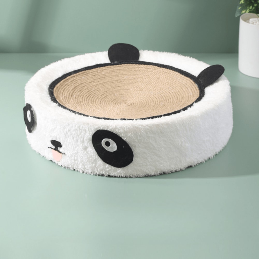 Cat Scratching Bed TwoinOne Scratching Board Hemp Rope Braid Plush Pet Bed Cat Exclusive 6