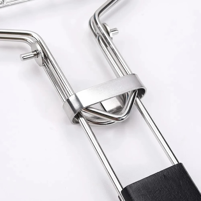 Non Stick Stainless Steel BBQ Mesh Grill Basket Mat For Meat Vegetable Steak Barbecue Picnic Party 3