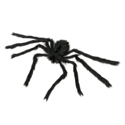 giant plush spider wire plush black and multicolour style for party or halloween decoration