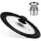 Silicone Glass Covers Microwave Lids Round Protector Stove Kitchen Accessories