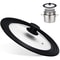 Silicone Glass Covers Microwave Lids Round Protector Stove Kitchen Accessories