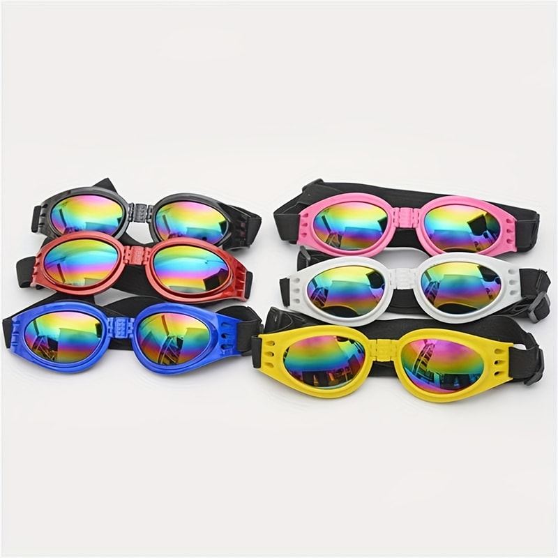 MultiColor Foldable Pet Dog Sunglasses Protecting Eyes From Sunshine 3