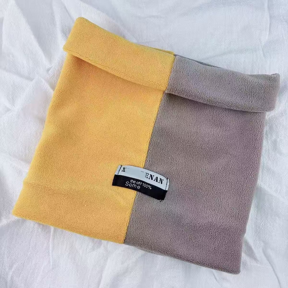 Winter Women Warm Neck Warmer Fleece Scarf Face Mask Thermal Windproof Neck Cover Ideal For Outdoor 6