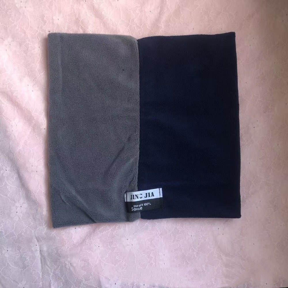 Winter Women Warm Neck Warmer Fleece Scarf Face Mask Thermal Windproof Neck Cover Ideal For Outdoor 7