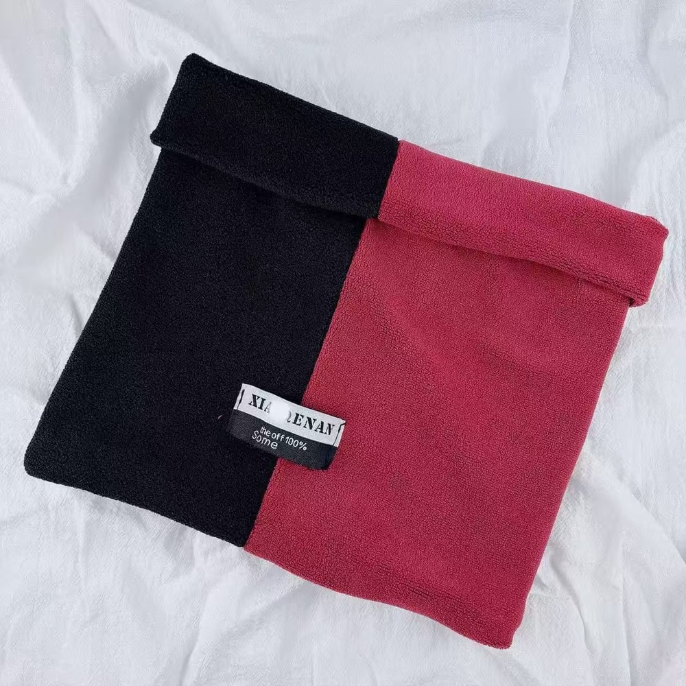 Winter Women Warm Neck Warmer Fleece Scarf Face Mask Thermal Windproof Neck Cover Ideal For Outdoor 8