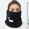 Warm Windproof Neck Gaiter Cozy Thick Fleece Knitted Scarf Winter Headwear For Men Women Outdoor Ru 6