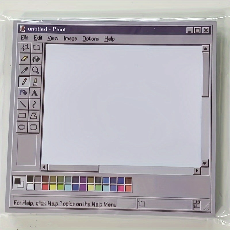 Durable Vintage Computer Drawing Sticky Notes For Office Use Ideal For Artists And Professionals 1