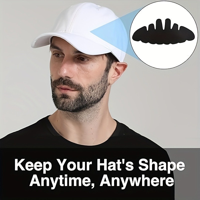 Outdoor Hard Hat Sweatband Baseball Cap Sweat Liner Absorbent Pads Insert For Sports Caps Wide Brim 1