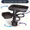 Sturdy Base Detachable Car Cup Holder Tray With Expandable Food Table For Long Road Trips 1