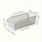 4pcs Stackable Storage Basket SetMultifunctional Plastic Storage BoxSuitable For Books SnacksetcIde 4