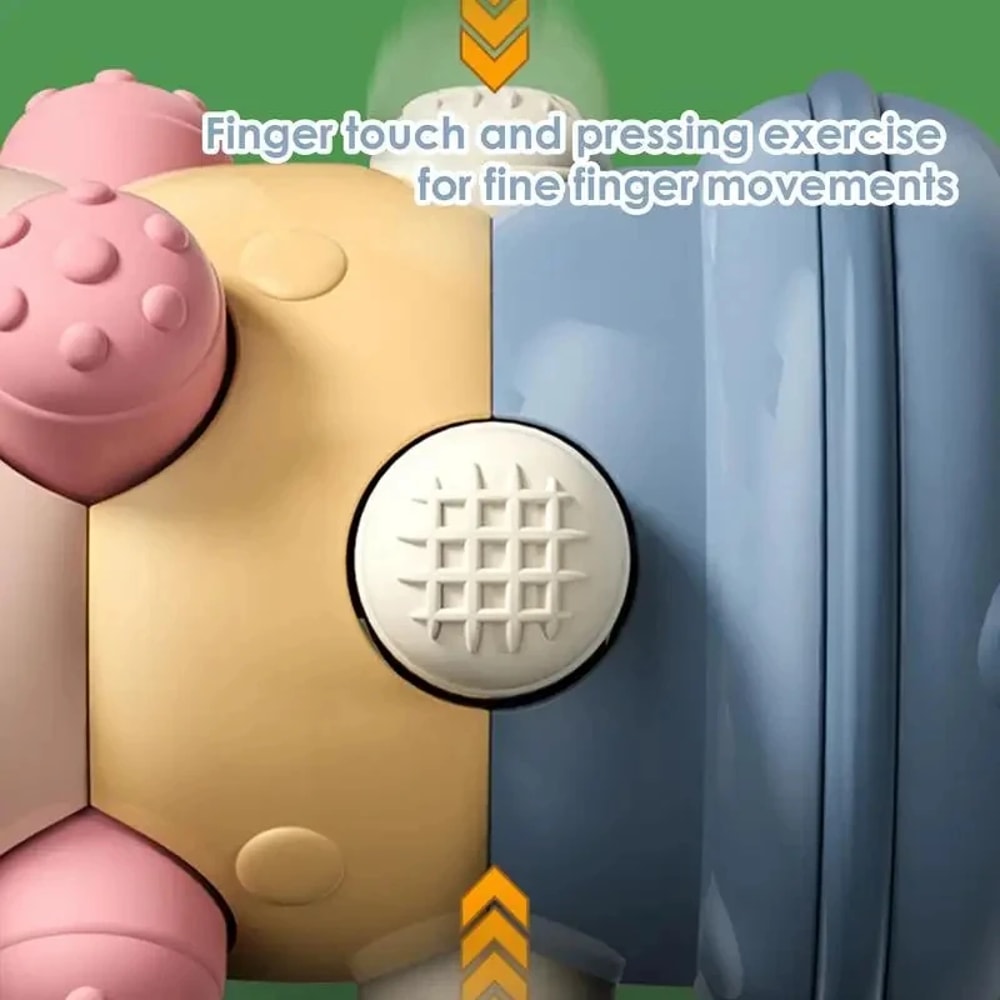 Montessori Baby Crawling Roller Toy Tummy Time Sensory Toy For Infants Educational Development Toy 3