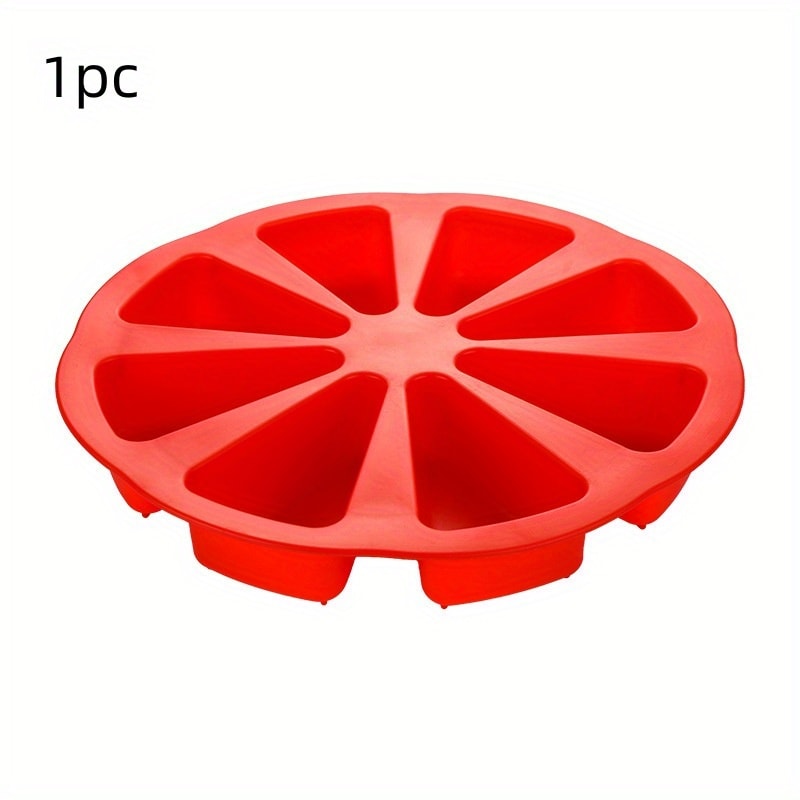 Silicone Triangle Cake Mold Set Non Stick Baking Tray For Brownies Pancakes Cupcakes 5