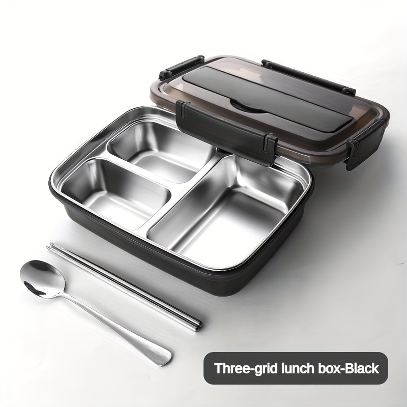 Durable LeakProof Stainless Steel Lunch Box Container For Students And Office Workers 5