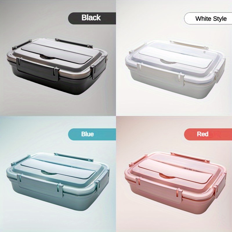 Durable LeakProof Stainless Steel Lunch Box Container For Students And Office Workers 0