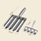 Stainless Steel Meatball Maker Meatball Making Tools With Cutting Spade Multifunction Manual Scoop 6