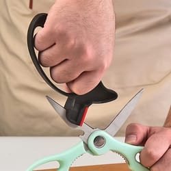 v-grind knife and scissors sharpener lightweight ergonomic multi-function tool right-handed with manual