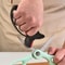 VGrind Knife And Scissors Sharpener Lightweight Ergonomic MultiFunction Tool RightHanded With Manua 0