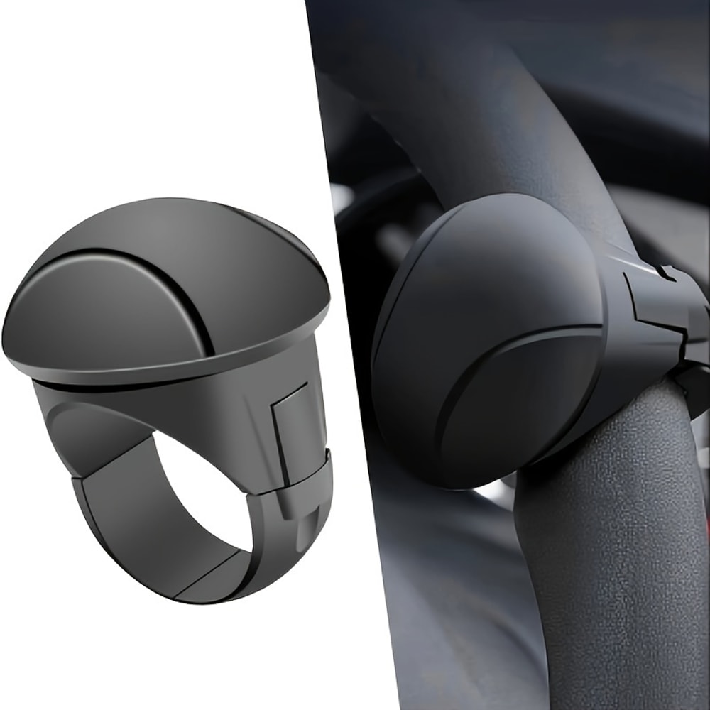 NonSlip EasyGrip Silicone Steering Wheel Knob With Builtin Metal Bearing And Smooth Rotation 0