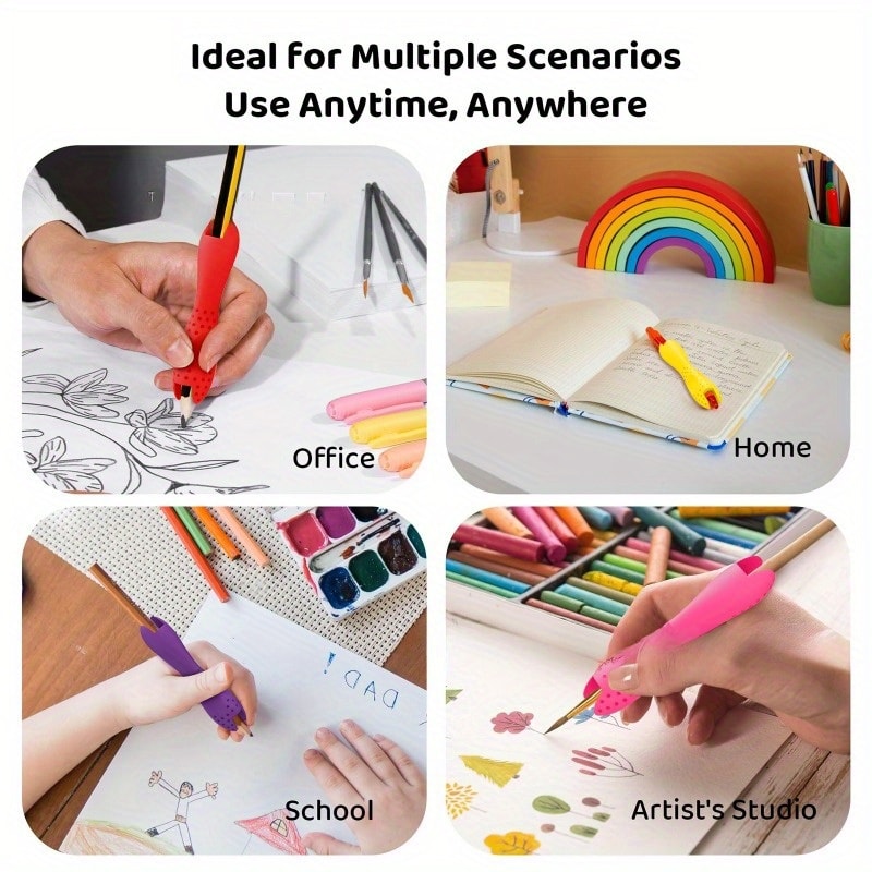 Writing Aid Ergonomic Pen Grip For Beginners Pencil Holder Grip For Kids And Adults Improves Grip C 3