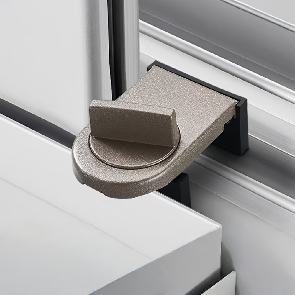 Child Safety Lock For Sliding Windows NoDrill Sliding Door Lock HighRise AntiFall Limiter 6
