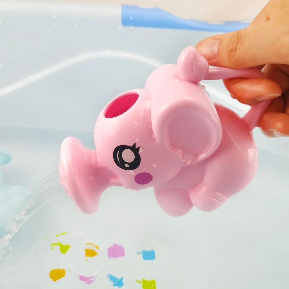 Cute Elephant Bath Toy Water Spraying Clouds For Kids Bathing Swimming Toy 4