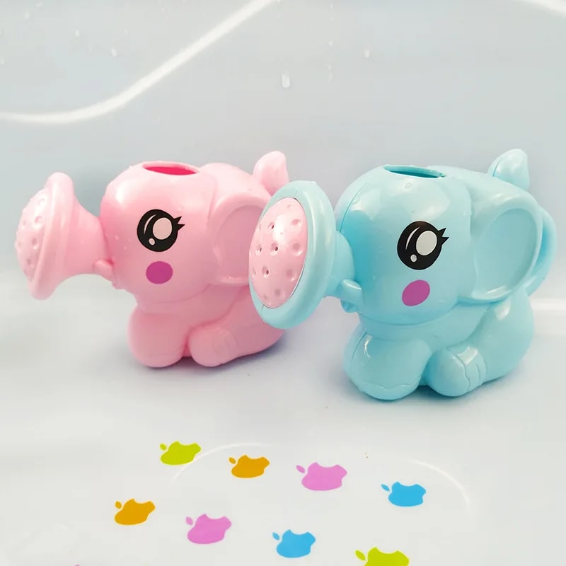 Cute Elephant Bath Toy Water Spraying Clouds For Kids Bathing Swimming Toy 3
