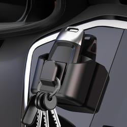 auto interior storage box car key holder clip anti-slip dashboard organizer universal mount