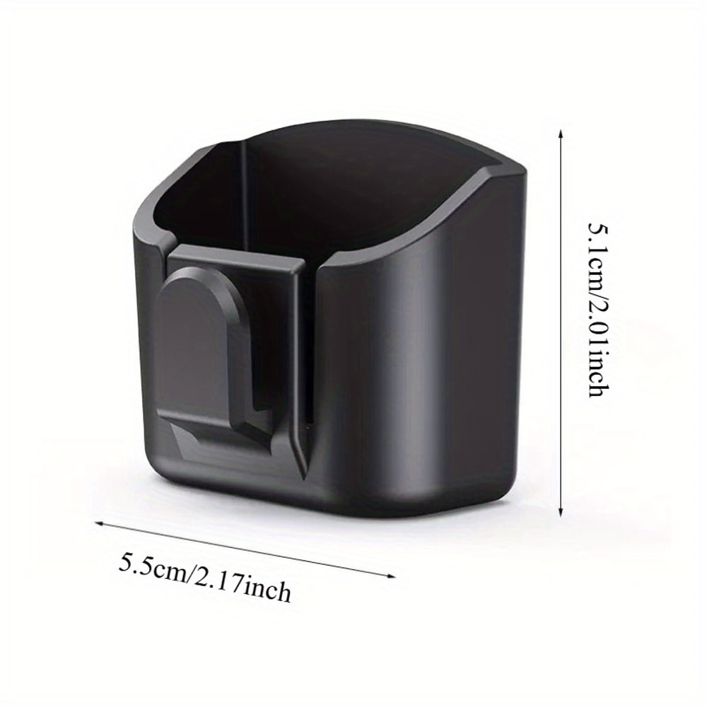 Auto Interior Storage Box Car Key Holder Clip AntiSlip Dashboard Organizer Universal Mount 1