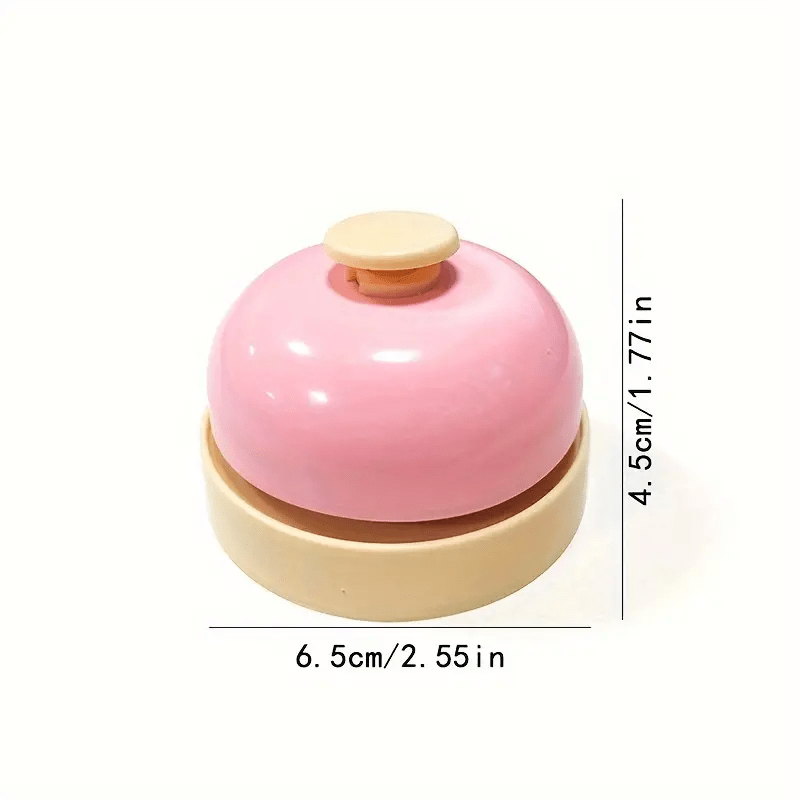 Modern Metal Hand Bell Set Assorted Colors For Kitchen Restaurant Bar Table Games Pet Training Inte 3