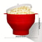 Microwave Popcorn Maker Large Capacity Foldable Silicone Bowl Dishwasher Safe For Perfect Family 4