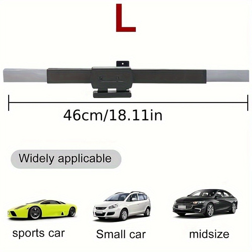 Automatic Retractable Car Sunshade Easy Install UV Protection Heat Insulation Adhesive Curtain 5