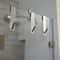 SShape Towel Hooks Stainless Steel Over Glass Door Shower Rack Bathrobe Holder 0