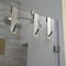 SShape Towel Hooks Stainless Steel Over Glass Door Shower Rack Bathrobe Holder 0