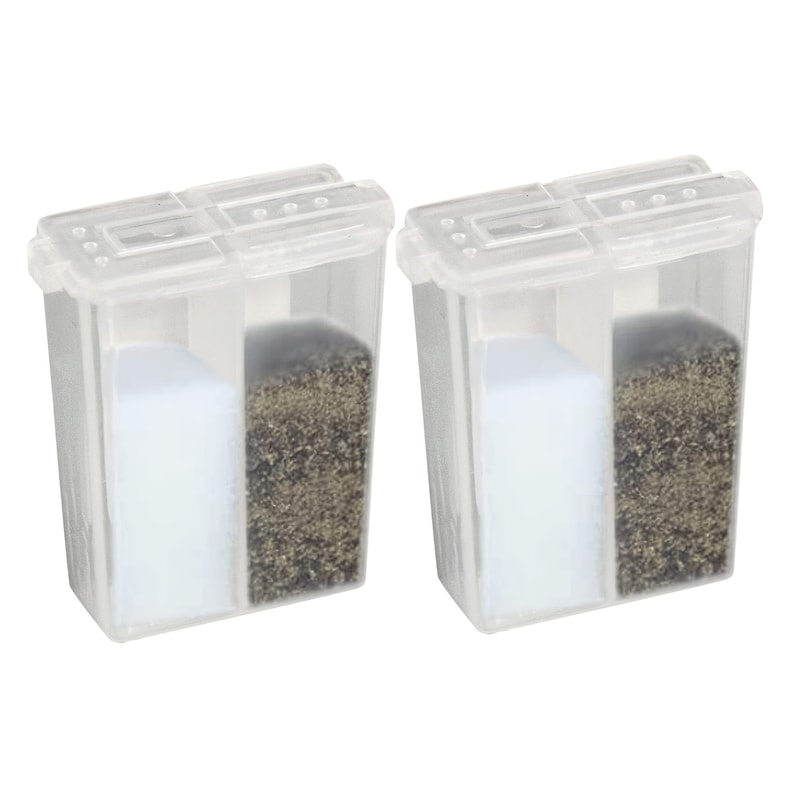 Compartment Camping Seasoning Shaker Spice Jar With Lid Outdoor BBQ Salt Pepper Storage Box 5